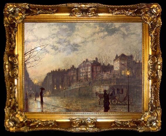 framed  Atkinson Grimshaw Hampstead, ta009-2